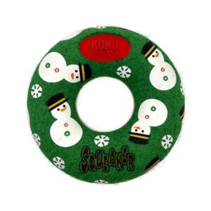 Holiday Air Dog Squeaker Donut