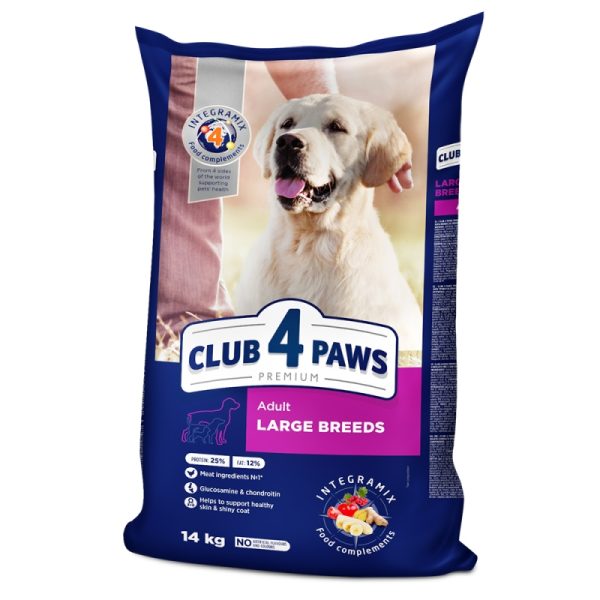 CLUB4PAWS Adult Large Breed Κοτόπουλο 14Kg