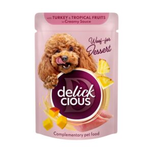 delickcious λωρίδες σε κρεμώδη σάλτσα 80gr