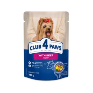 CLUB4PAWS All Breeds σε ζελέ 100gr