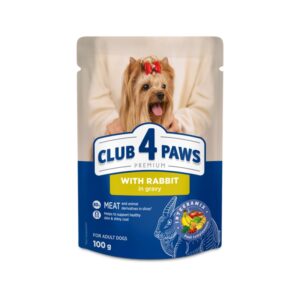 CLUB4PAWS All Breeds σε σάλτσα 100gr