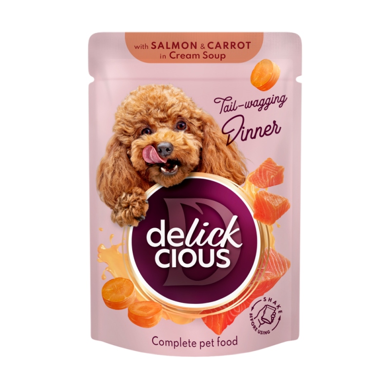 delickcious λωρίδες σε κρεμώδη σούπα 85gr