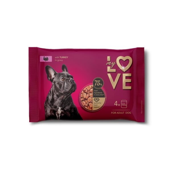 MY LOVE Adult σε σάλτσα multipack 4x100gr