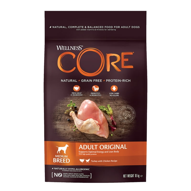 Adult Original Medium Breed - 10Kg, Γαλοπούλα & Κοτόπουλο