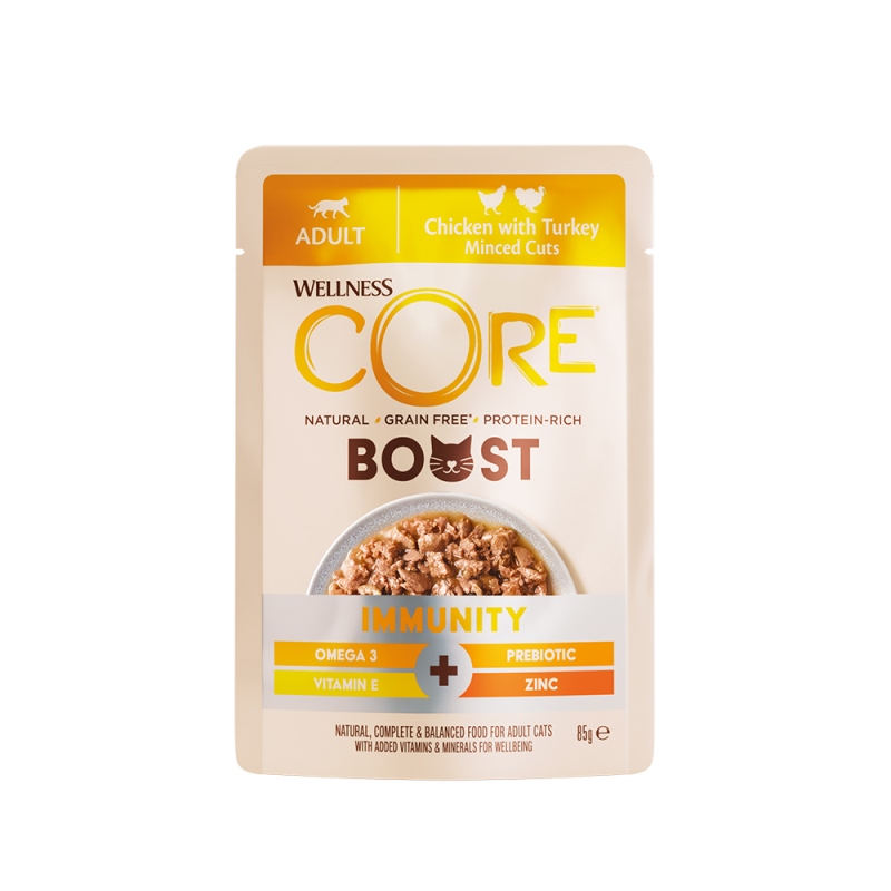 CORE BOOST Με Κοτόπουλο και Γαλοπούλα - Για υποστήριξη της υγείας του ανοσοποιητικού συστήματος
