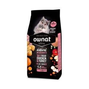 Ownat Ultra Kitten Sterilized με Κοτόπουλο & Γαλοπούλα