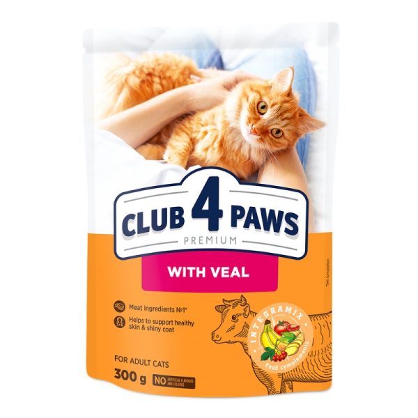 CLUB4PAWS Adult με Μοσχάρι