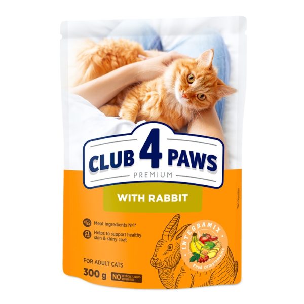 CLUB4PAWS Adult με Κουνέλι