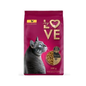 Petline's - Home 8 MY LOVE Τροφή για ενήλικες γάτες με κοτόπουλο