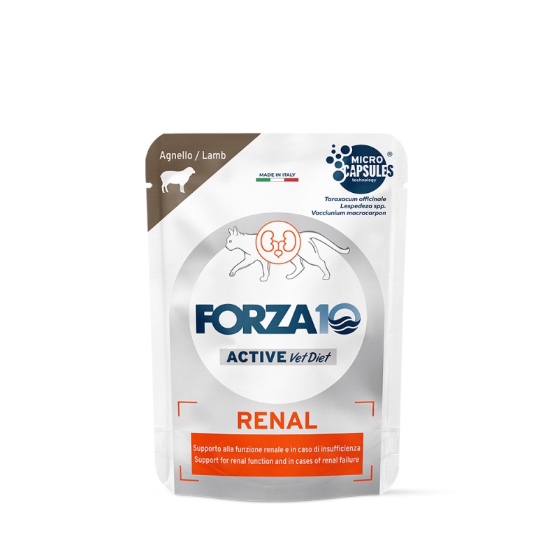 FORZA 10 Cat Renal υγρή τροφή με αρνί 80gr