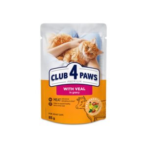 CLUB4PAWS Adult σε σάλτσα 85gr