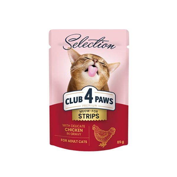 CLUB4PAWS Selection Adult σε σάλτσα 85gr