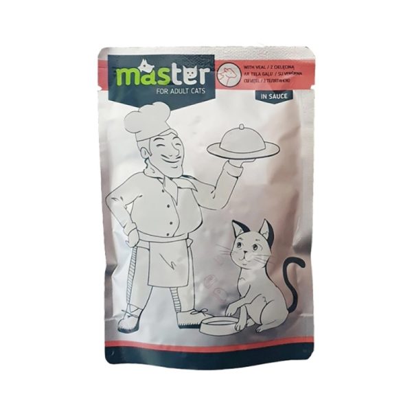 CLUB4PAWS Master Adult σε σάλτσα 80gr