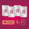 MY LOVE Multipack 4x85gr με βοδινό σε σάλτσα