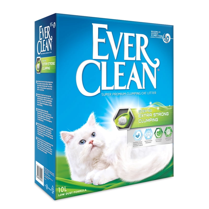 Ever Clean® Extra Strong Scented Clumping Cat Litter - 10Lt