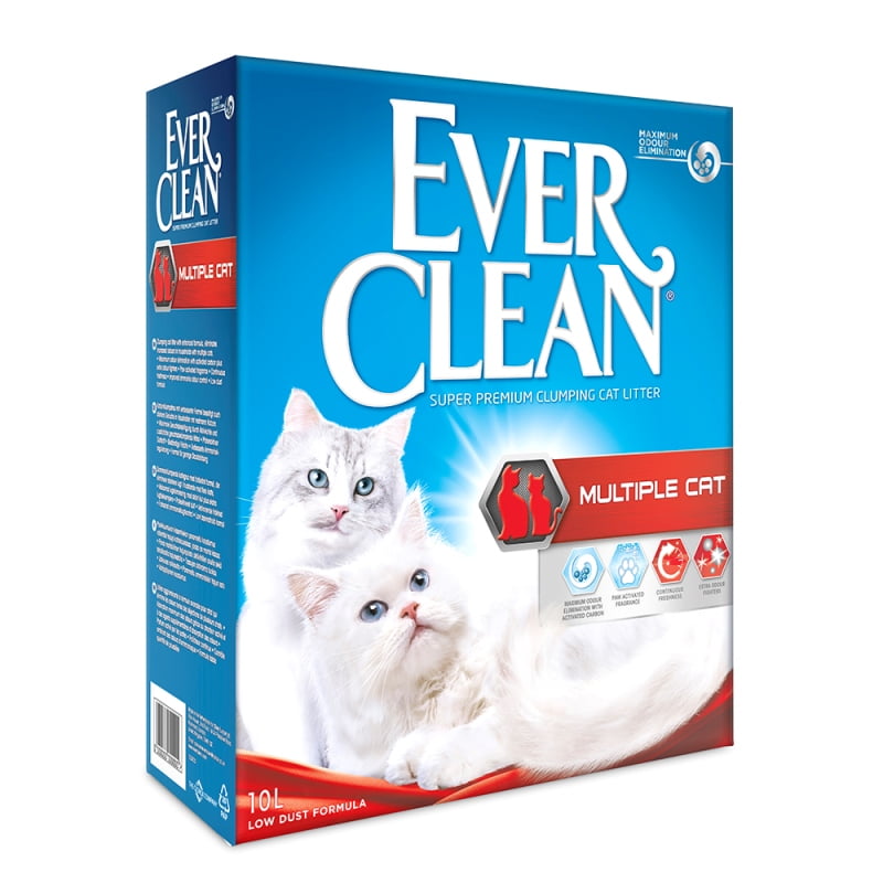 Ever Clean® Multiple Clumping Cat Litter - 10Lt