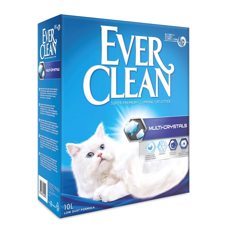 Ever Clean® Multi Crystals Clumping Cat Litter - 10Lt Ever Clean® Multi Crystals Clumping Cat Litter - 10Lt