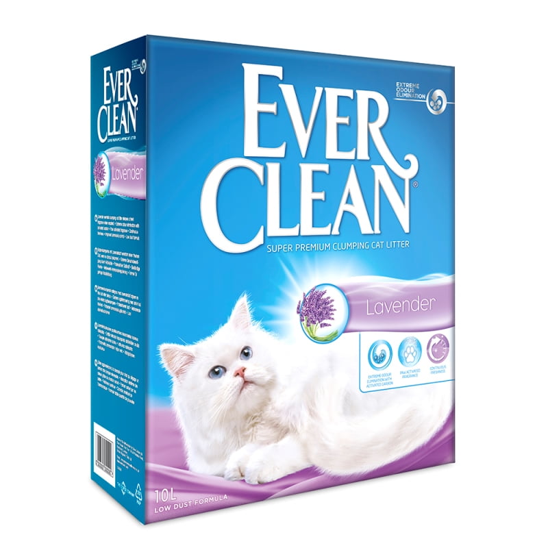 Ever Clean® Lavender Clumping Cat Litter - 10Lt