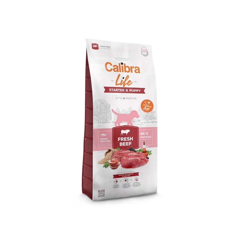 Calibra Life Beef Starter & Puppy - 12Kg
