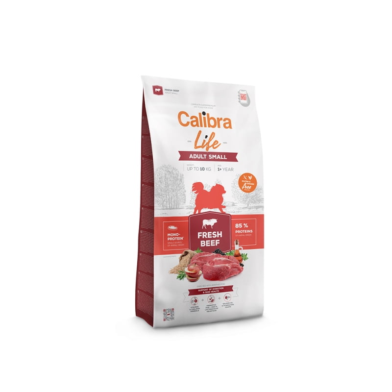 Calibra Life Beef Adult Small Breed - 6Kg