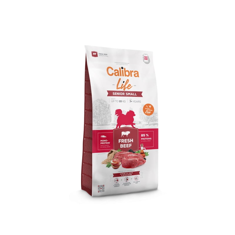 Calibra Life Beef Senior Small Breed - 6Kg