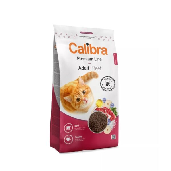 CALIBRA Premium Cat Adult με Μοσχάρι 2Kg