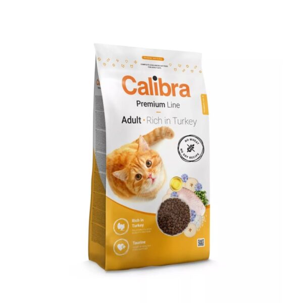 CALIBRA Premium Cat Adult με Γαλοπούλα 2Kg