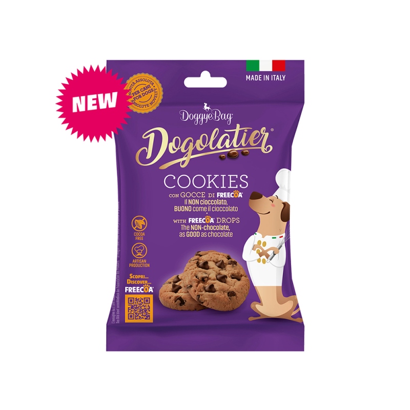 DGL65C Cookies με σταγόνες Freecoa 65gr