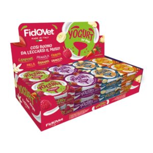 FIDOVET Display με 24 γιαούρτια σε 6 γεύσεις