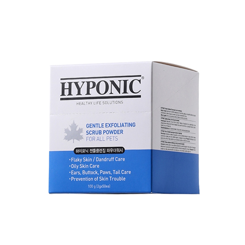 HYPONIC Gentle Exfoliating Scrub Powder (for all pets) 24g (2g X 12ea) HYPONIC Gentle Exfoliating Scrub Powder (for all pets) 24g (2g X 12ea)