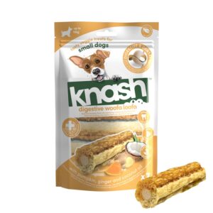 knash - Λιχουδιές για καλύτερη πέψη με κολοκύθα, τζίντζερ και λάδι καρύδας 126gr