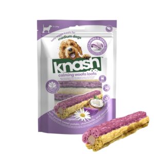 knash - Λιχουδιές για χαλάρωση με μωβ γλυκοπατάτα, χαμομήλι και λάδι καρύδας 182gr
