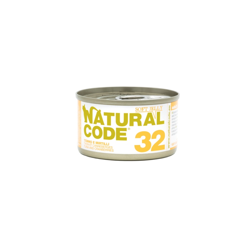 Natural Code Πατέ Adult Τόνος και Cranberries 85gr