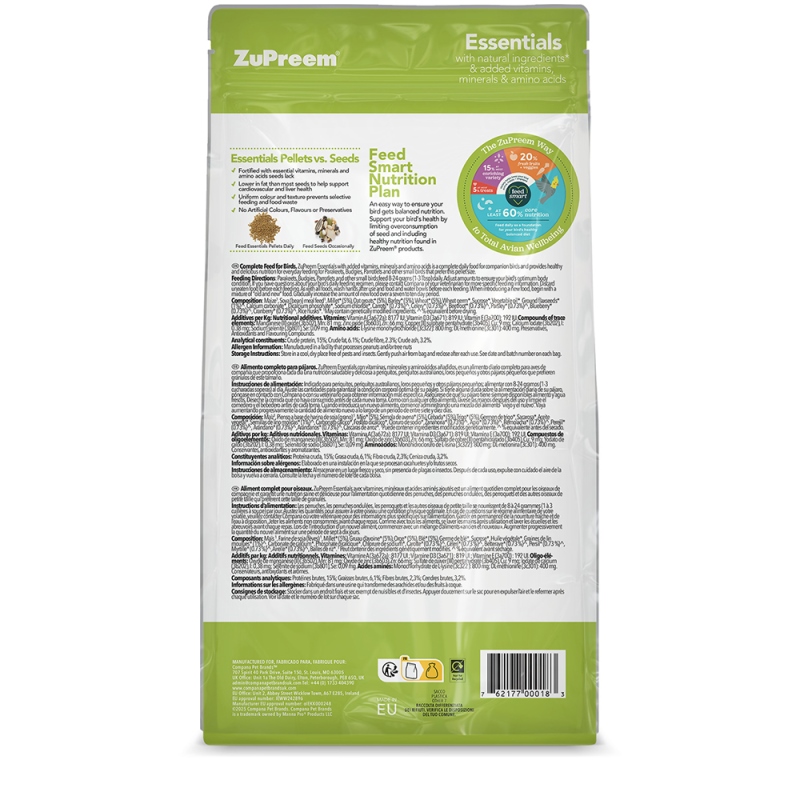 Essentials Small Birds 1Kg