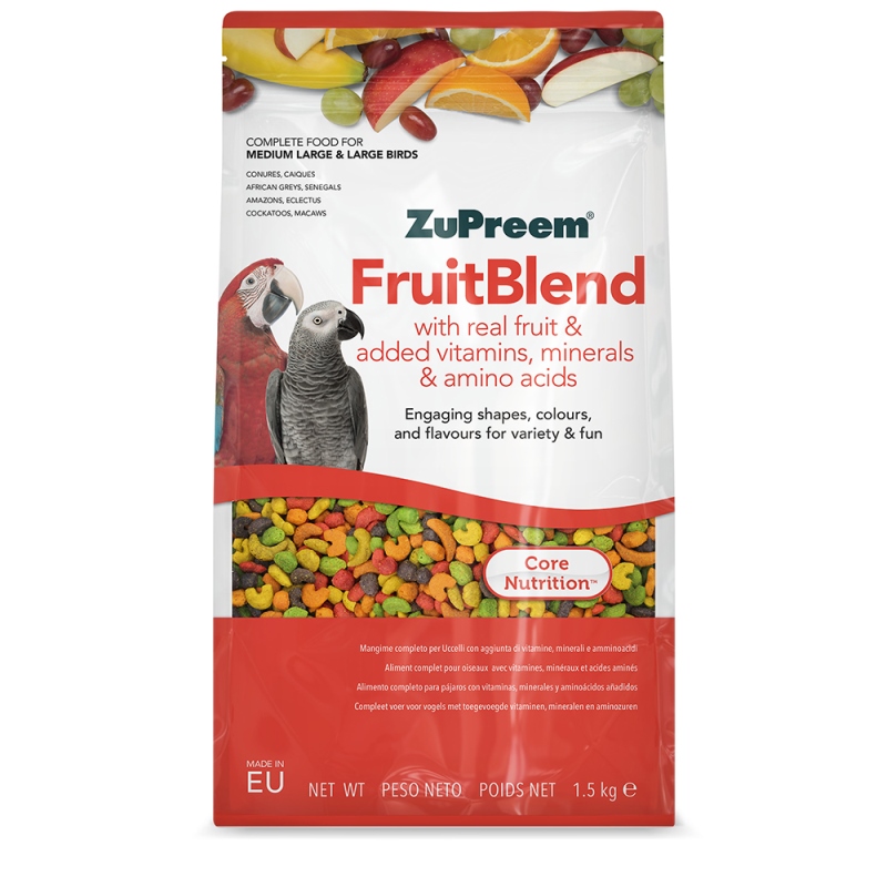 Fruitblends Medium/Large Birds με μήλο-μπανάνα